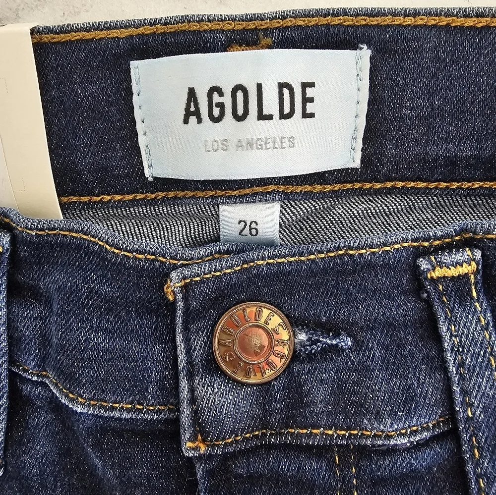 Agolde brand tag
